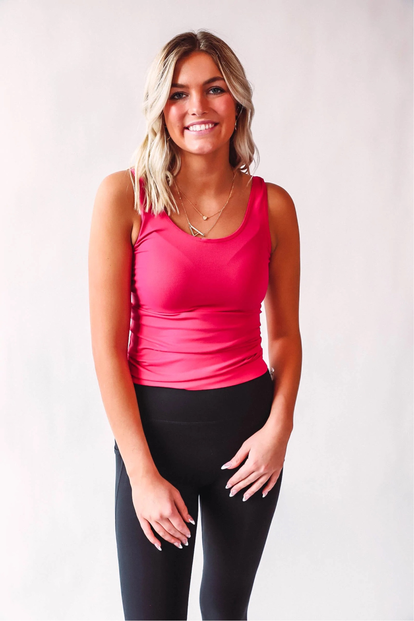Reversible Seamless Tank - Pink 

#LTKfit #LTKstyletip #LTKFind