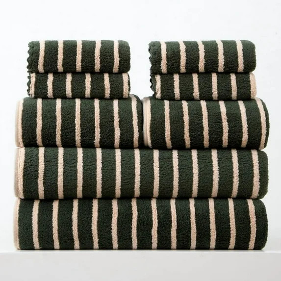 8-piece towel set, bath towel and face towel set, thickened, soft, absorbent coral fleece adult b... | Walmart (US)