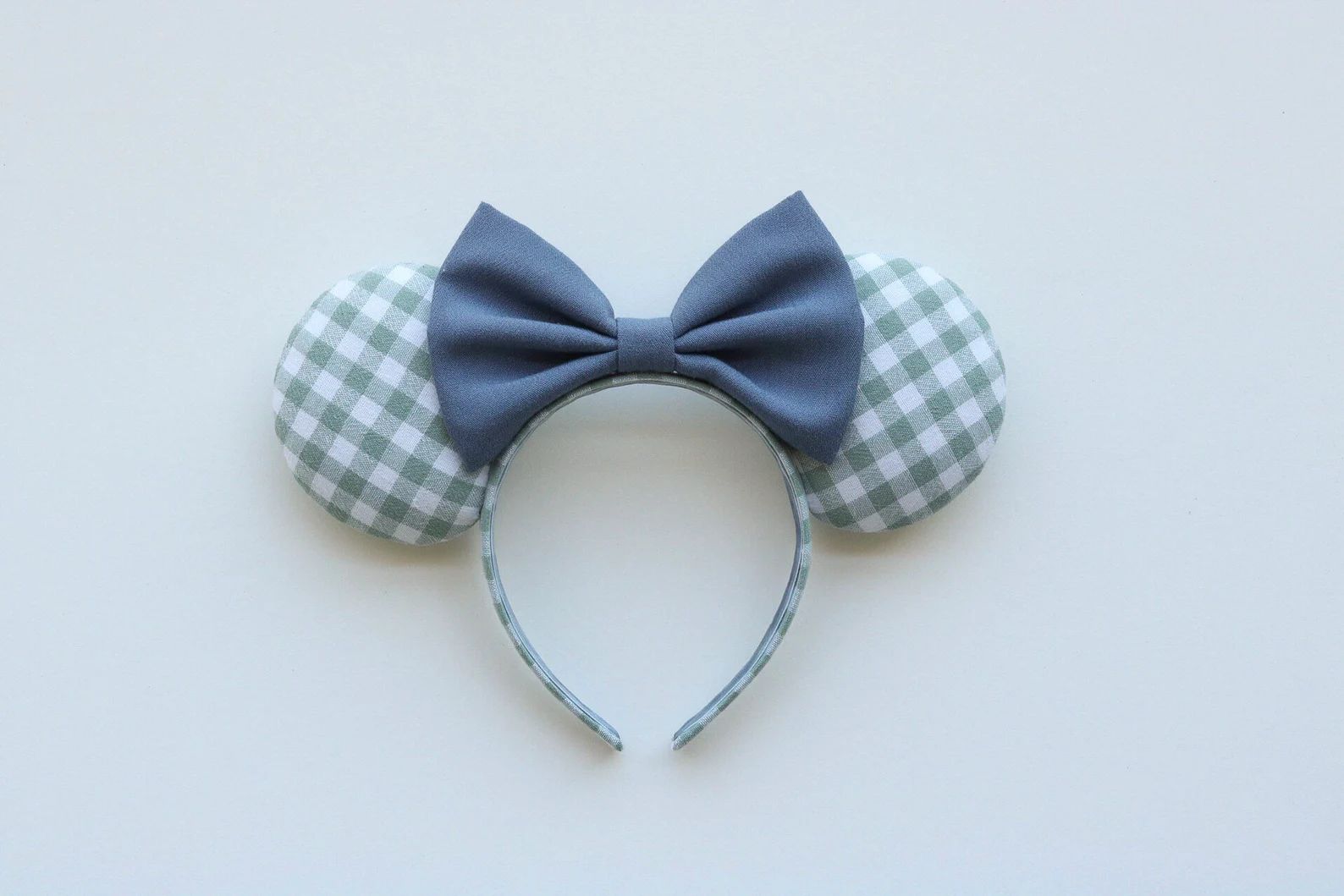 Gingham Mouse Ears - Etsy | Etsy (US)