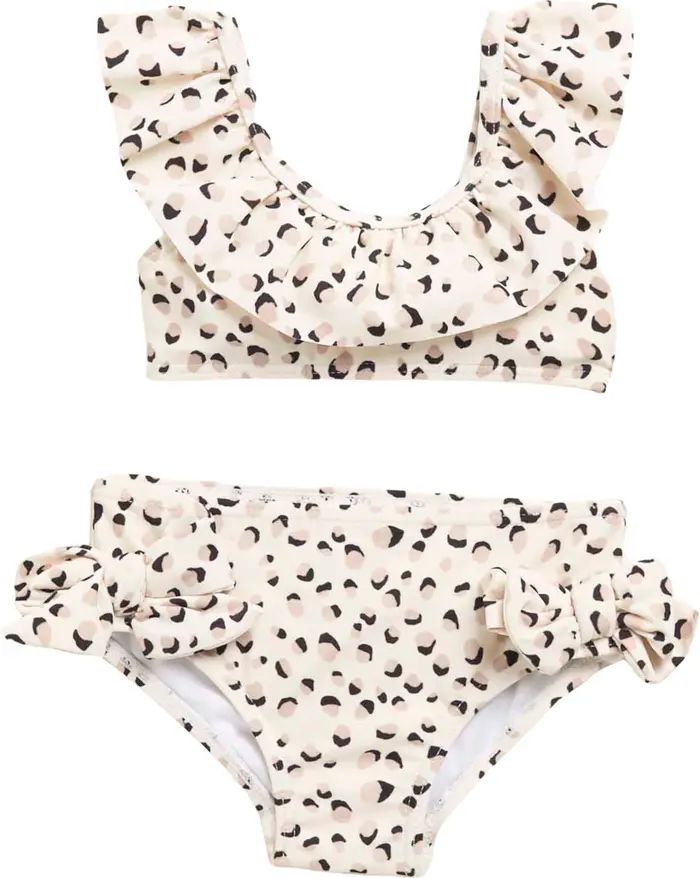 JESSICA SIMPSON Leopard 2-Piece Swimsuit | Nordstromrack | Nordstrom Rack