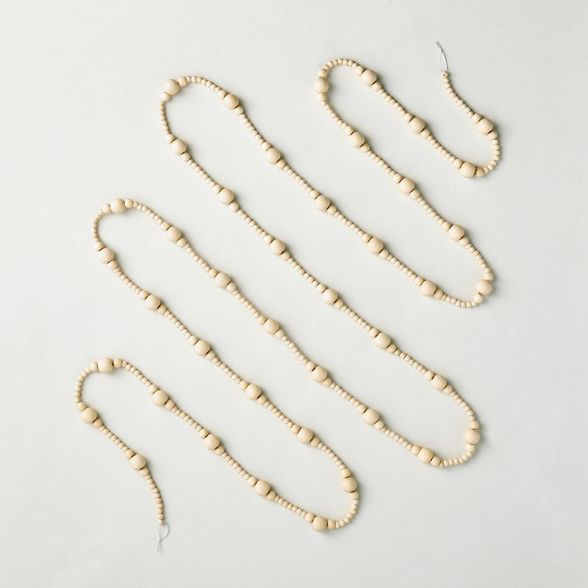 12' Beaded Holiday Tree Garland - Hearth & Hand™ with Magnolia | Target