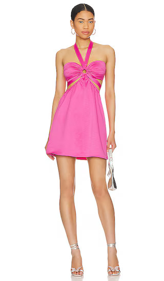 Kristen Halter Mini Dress in Pink | Revolve Clothing (Global)