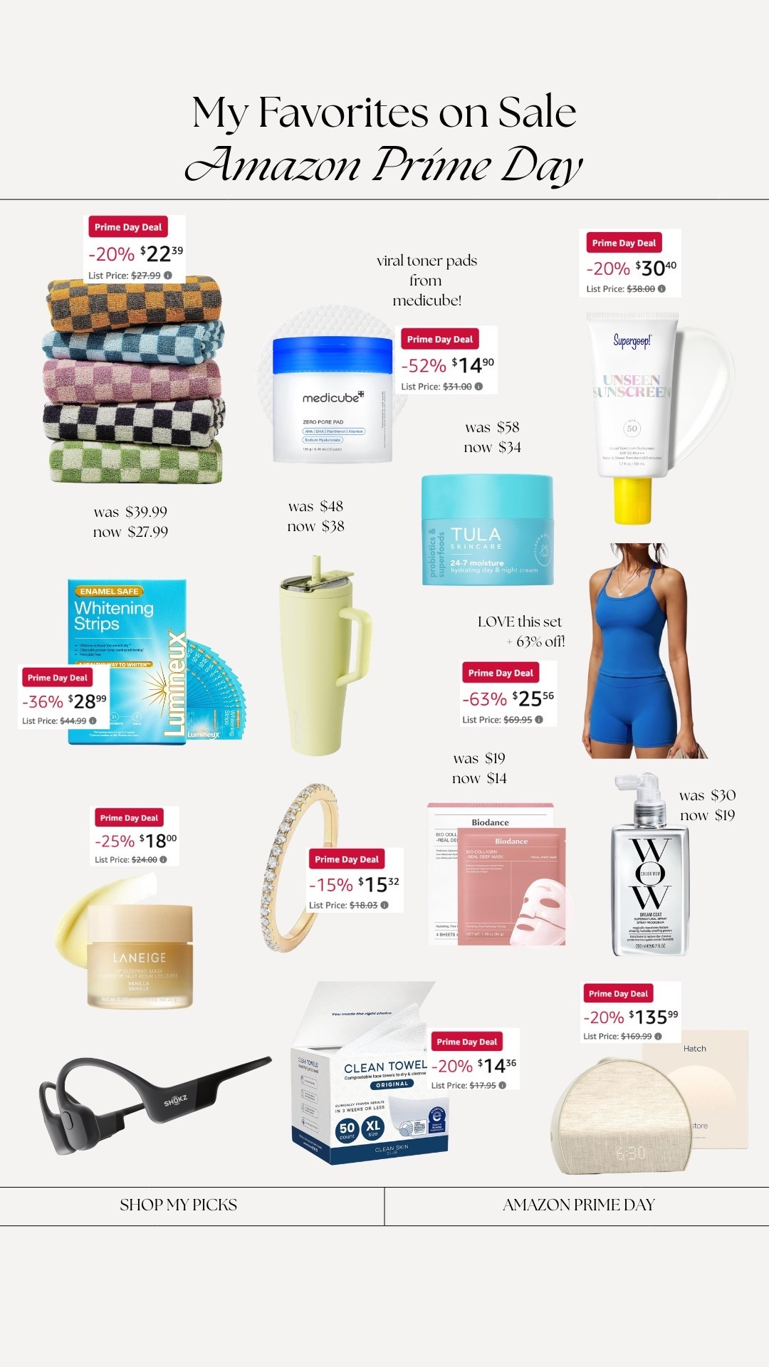 Prime day!

#LTKActive #LTKHome #LTKSaleAlert