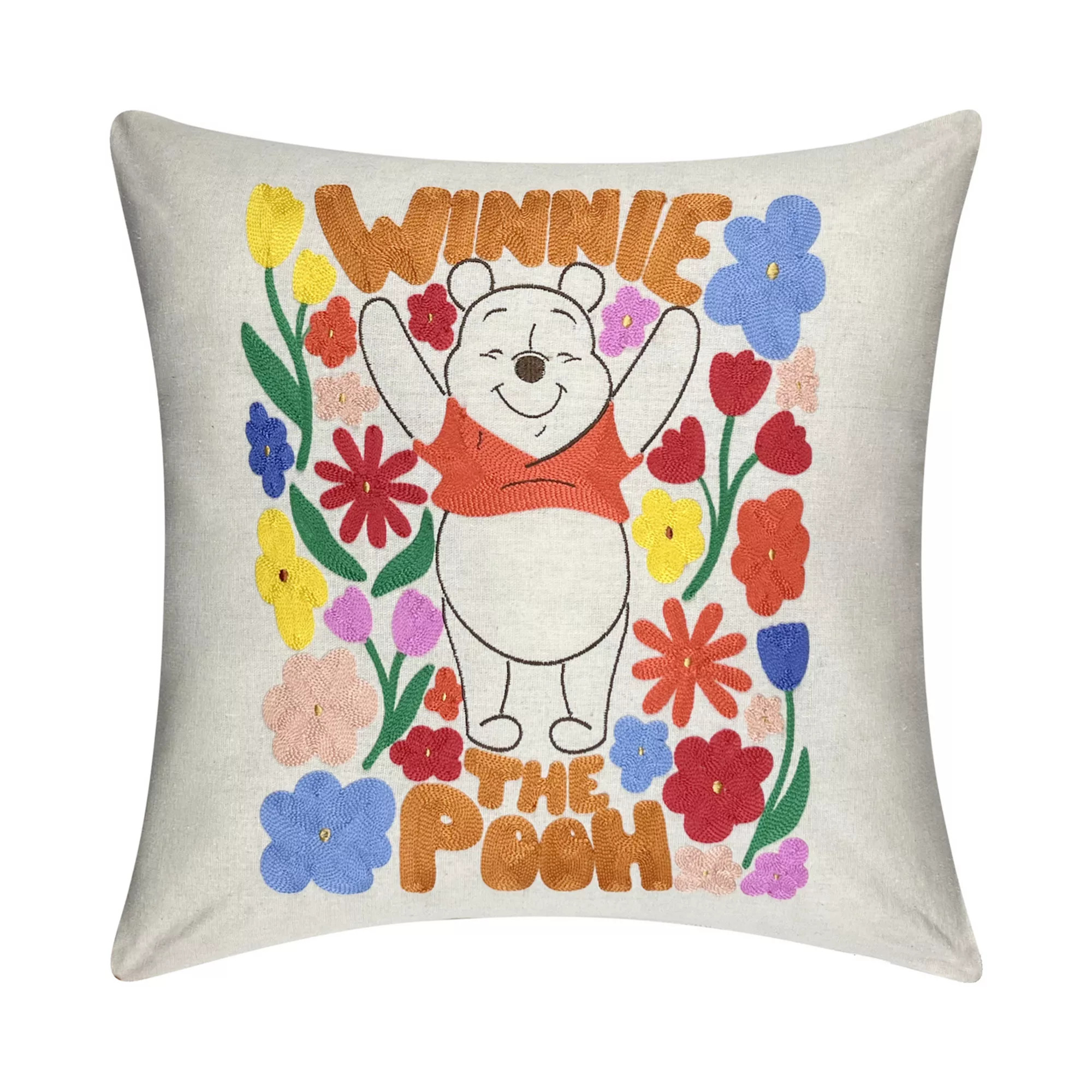 Celebrate Together™ Spring Disney Pooh Floral Pillow | Kohl's