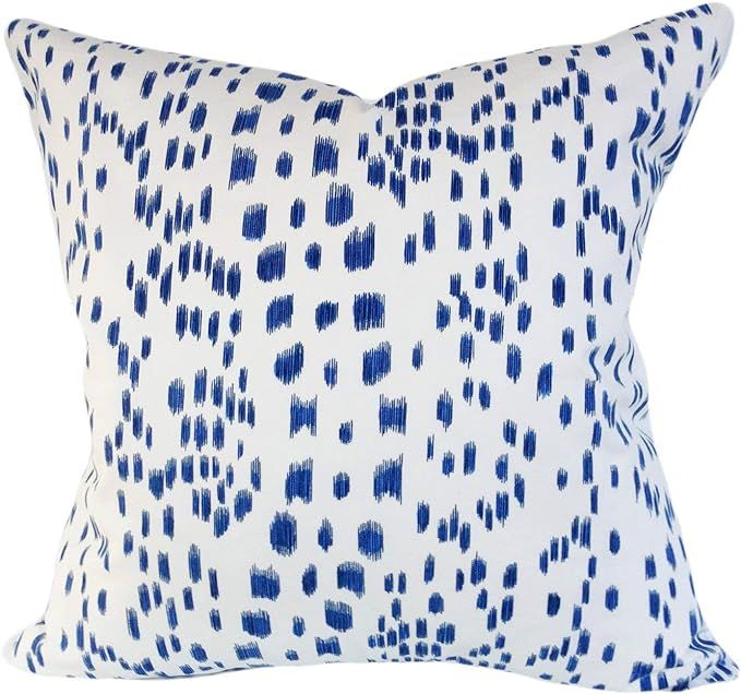 43LenaJon Brunschwig Fils Les Touches Blue Pillow Covers Pillowcase Cover Throw Pillow Covers Pil... | Amazon (US)