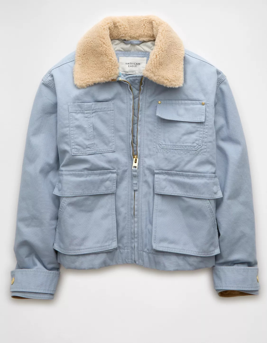 AE Canvas Bomber Jacket | American Eagle Outfitters (US & CA)