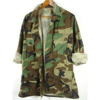 M-Long Vintage 90S U.s Army Camo Jacket Cotton Ripstop Woodland Combat | Etsy (US)