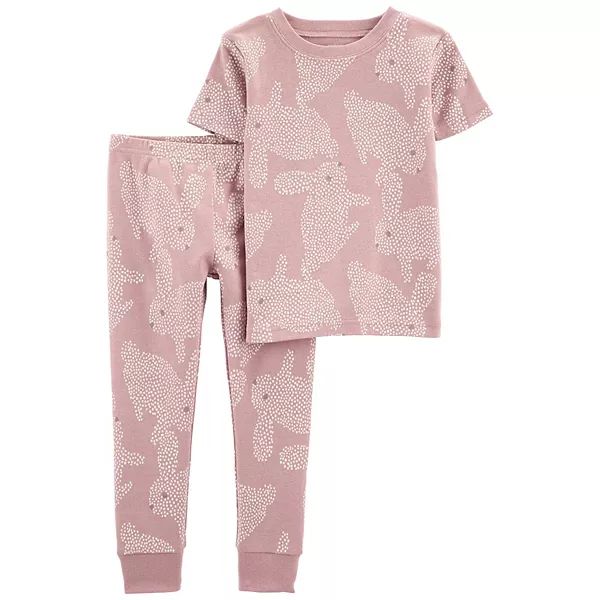 Toddler Carter's Easter Pink Bunny Pajama Set | Kohl's