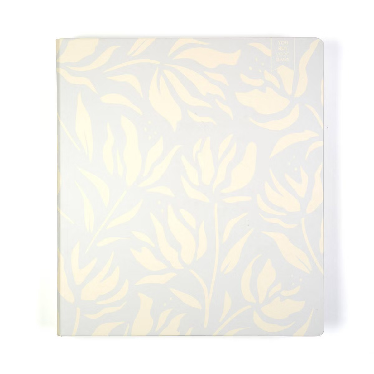 Yoobi Evolve 1" Ring Binder Light Blue Graphic Floral | Target