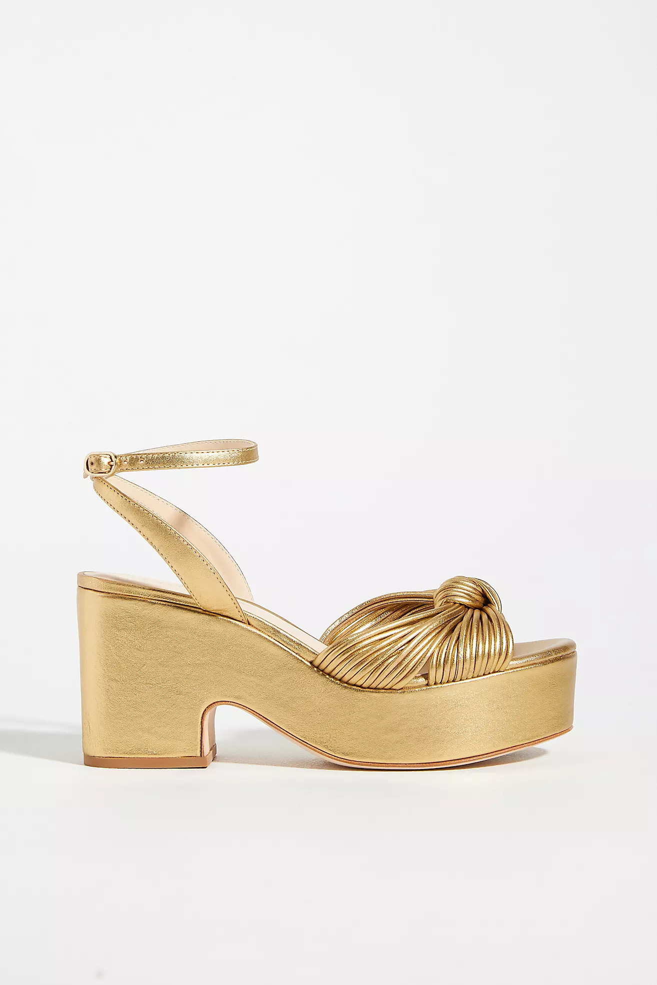 Guilhermina Knotted Platform Heels | Anthropologie (US)