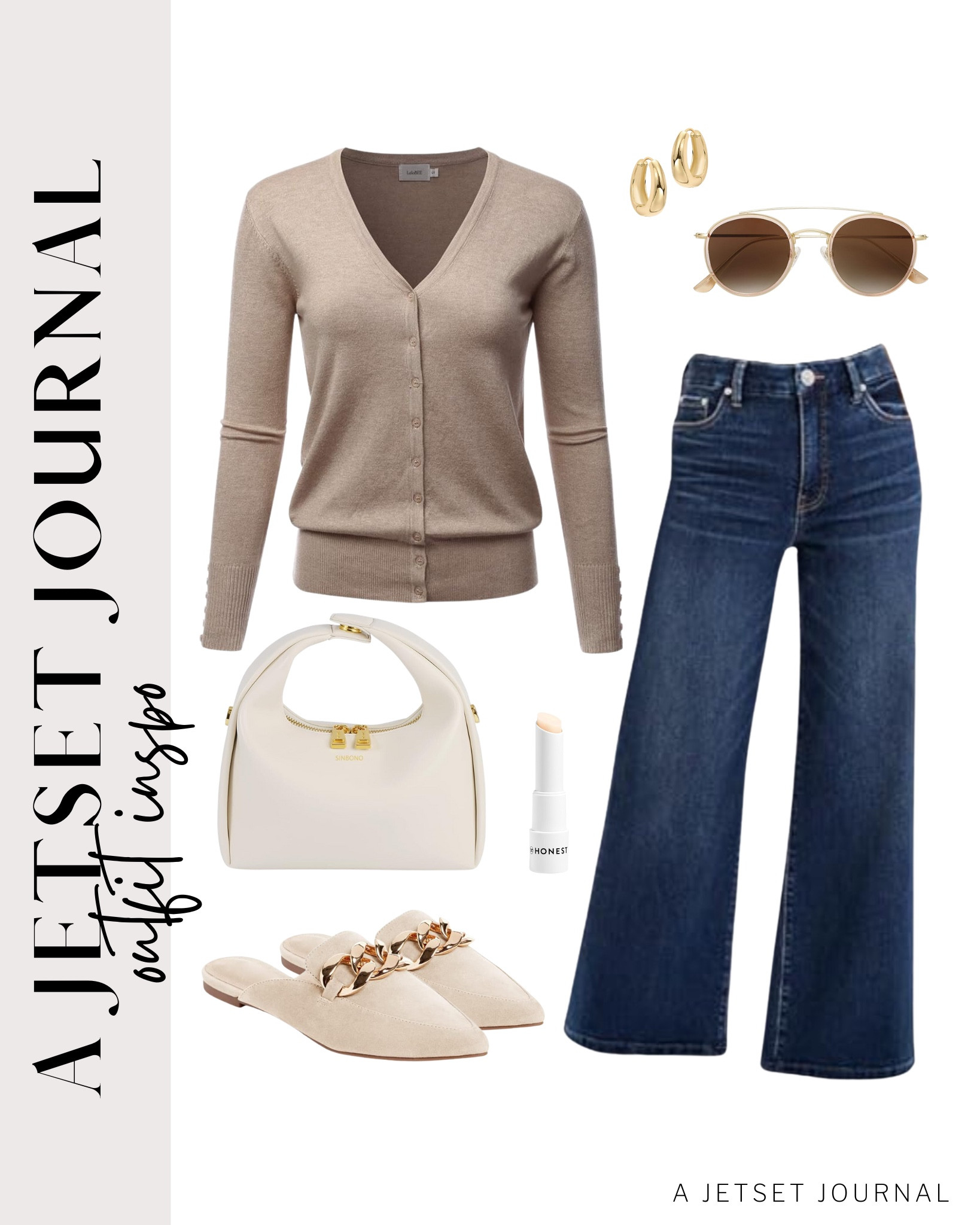 Stay cozy and stylish with this cardigan paired with jeans, sneakers, and cute accessories!
neutral sneakers, gold accessories, casual look, outfit idea, transitional style, amazon faves, cute purse, summer to fall

#LTKStyleTip #LTKU #LTKSeasonal