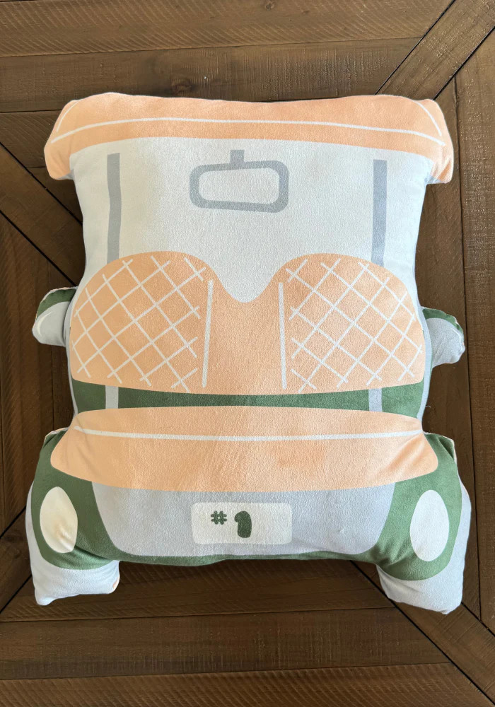 Golf Cart 3D Pillow | The Styled Collection