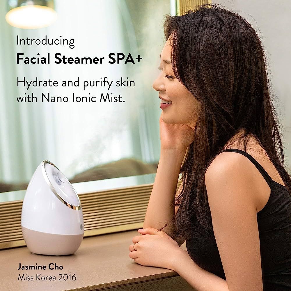 Facial Steamer SPA+ by Microderm GLO - Best Professional Nano Ionic Warm Mist, Home Face Sauna, P... | Amazon (US)
