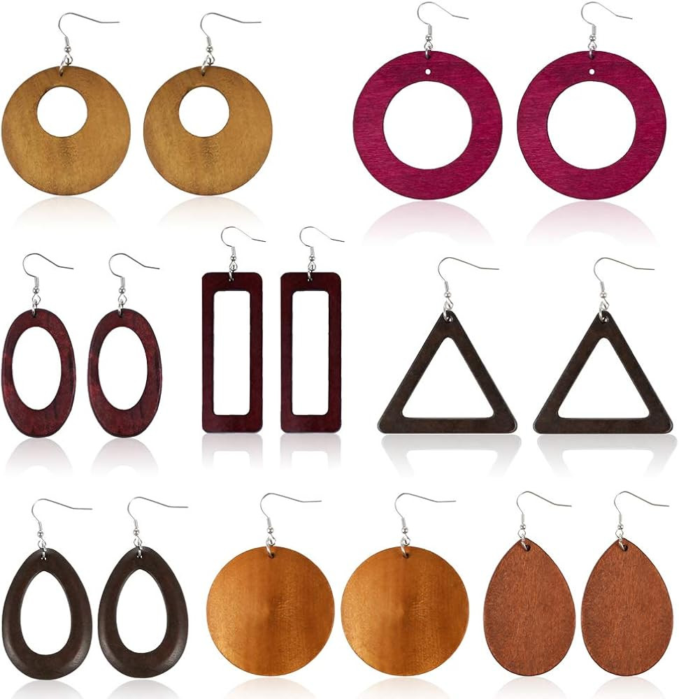 Sntieecr Drop Earrings Lightweight Long Dangle Earrings for Women Girls | Amazon (US)