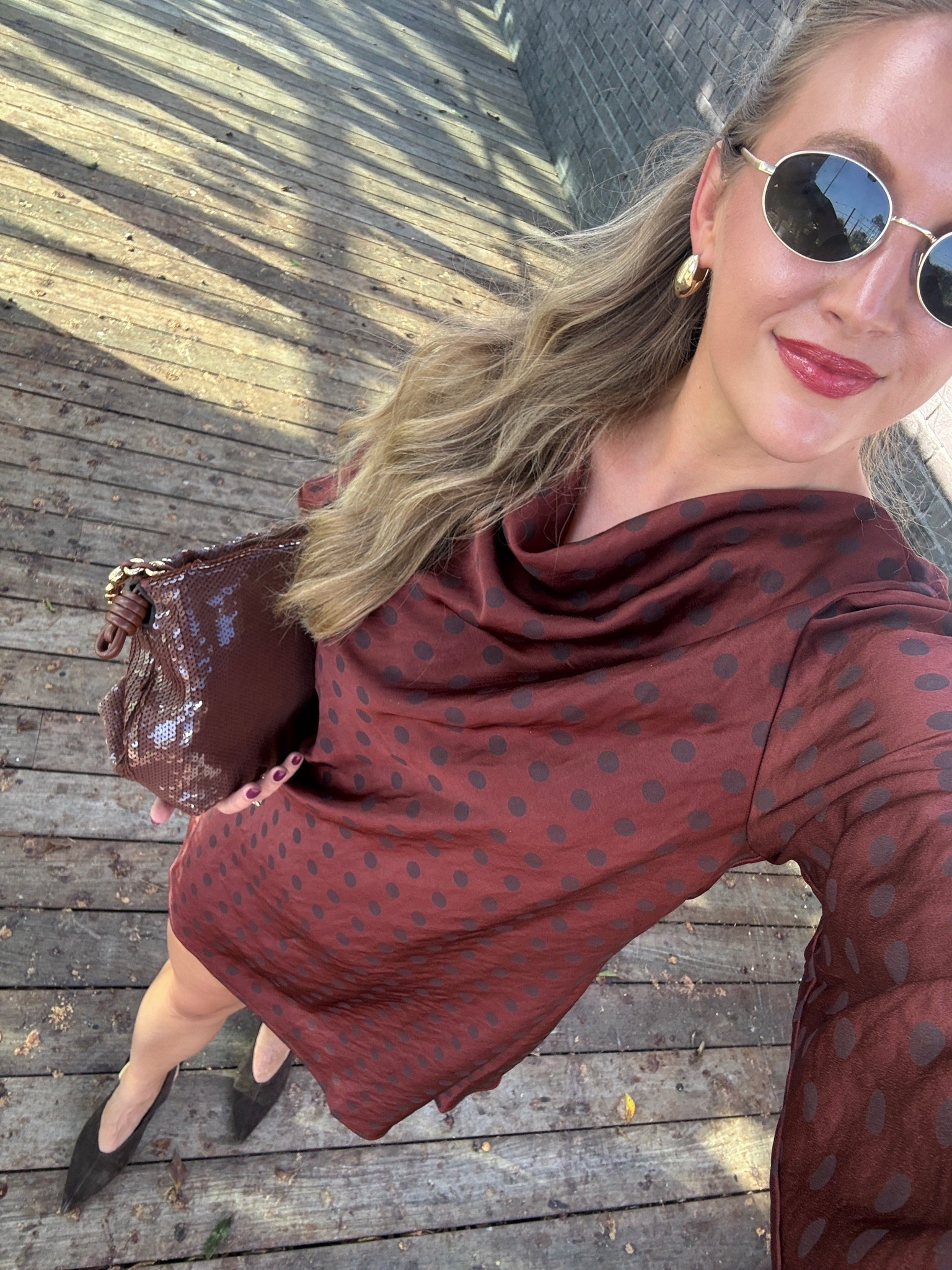 The perfect early fall dress! Love the cowl neck and flowy sleeves. KAYLEIGHA20 gets you 20% off petal & pup!

#LTKootd #LTKSeasonal #LTKTall