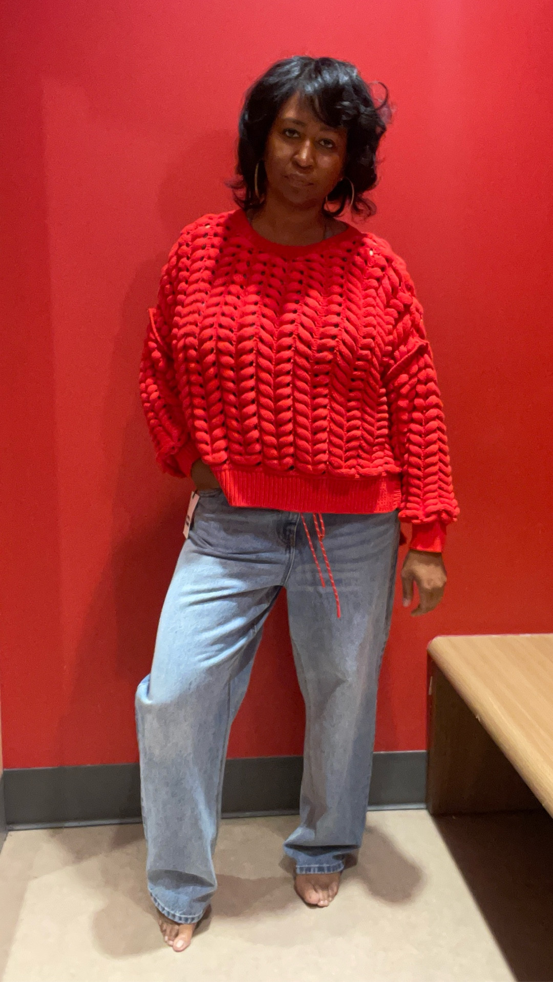 I just had to try on this effortless chic sweater by KBB by Kahlana Volume 3 @Target 

#LTKSeasonal #LTKmomlife #LTKOver40