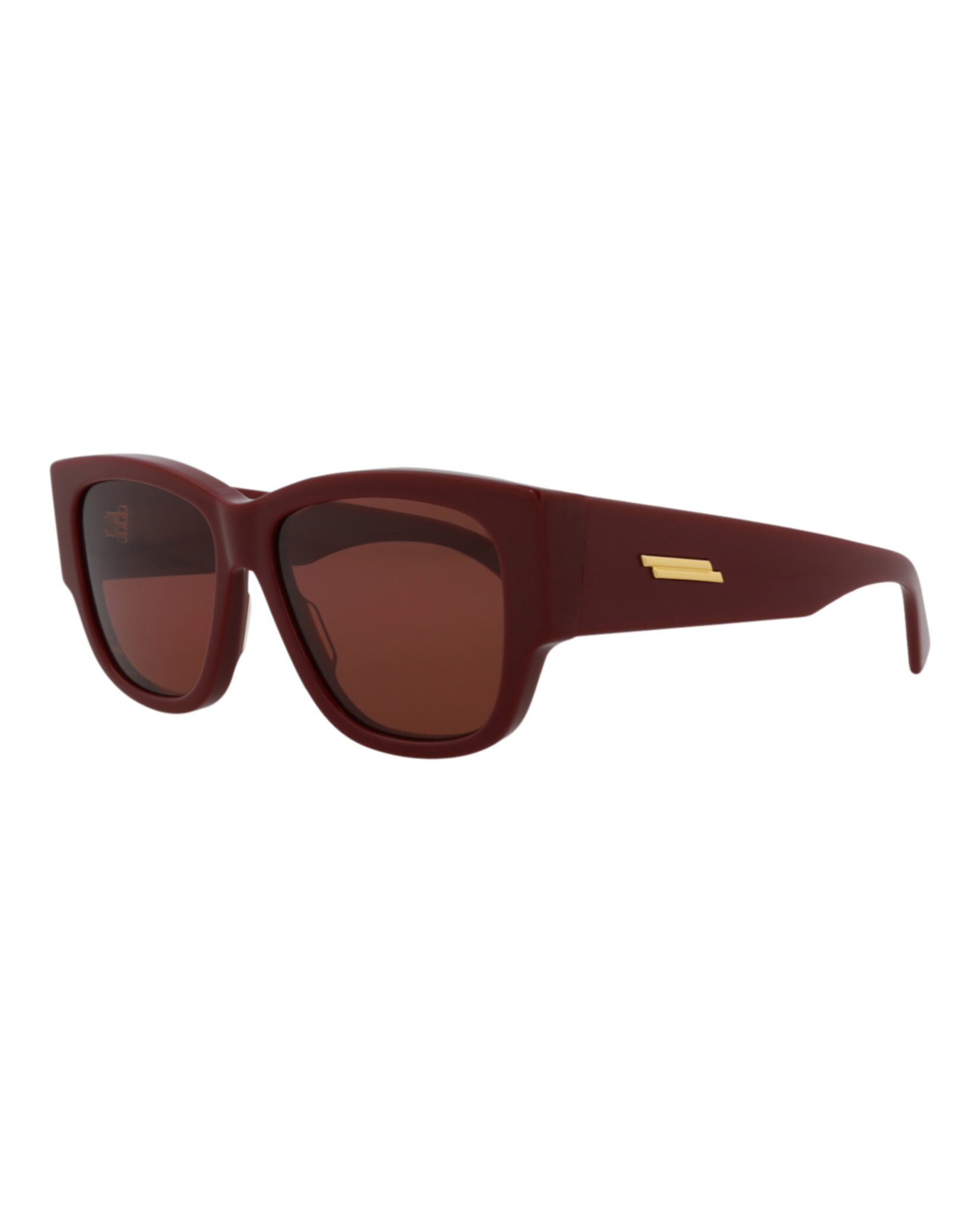 Women's Bottega Veneta Square Sunglasses003) in Burgundy/Red (Bv1026S/30008355 | StockX