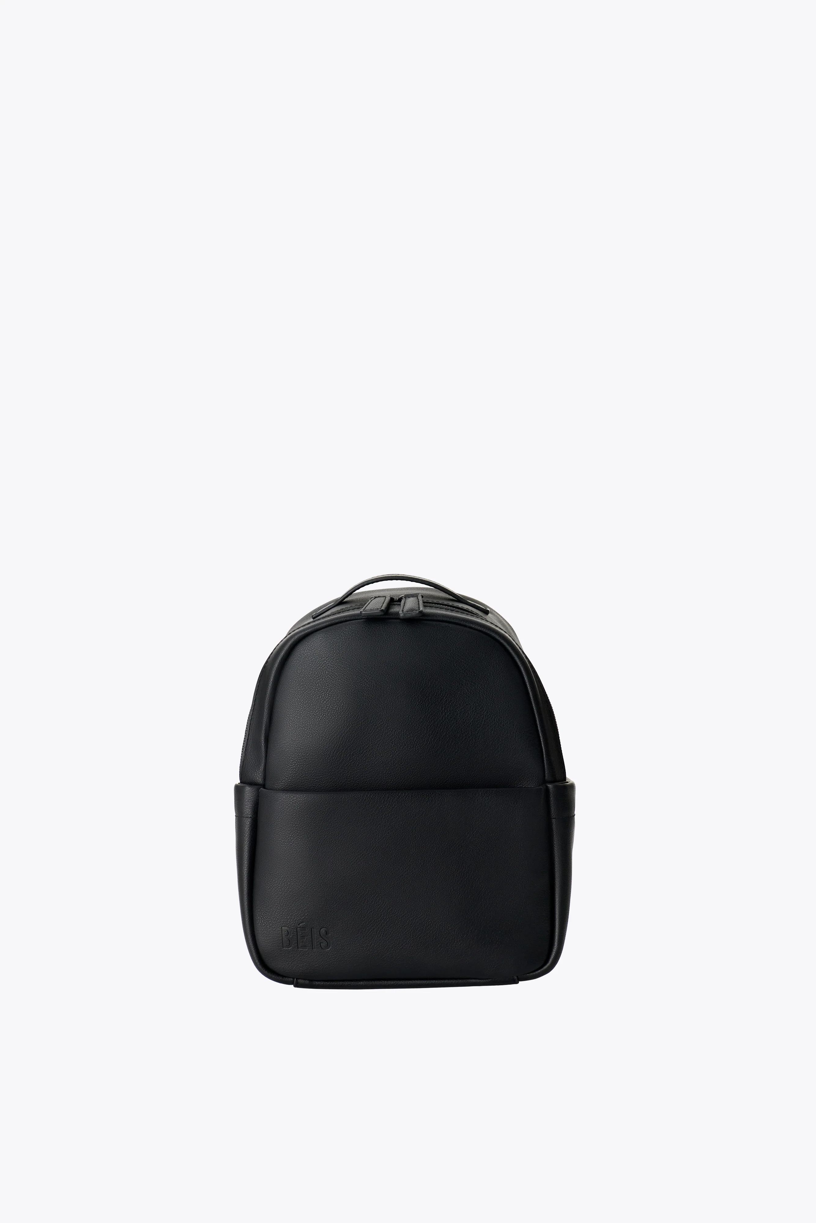 BÉIS 'The Essential Mini Backpack' in Black - Small Backpacks for Travel, School & Work | BEIS