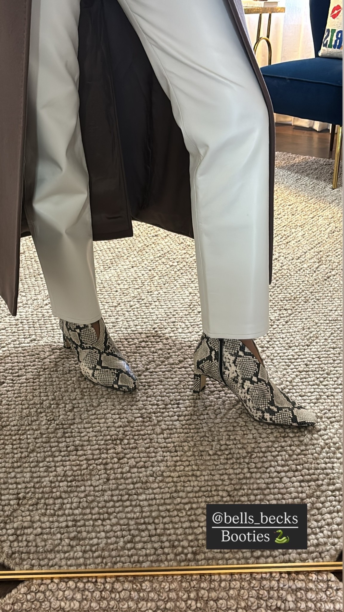 @bells_becks 
Booties 🐍