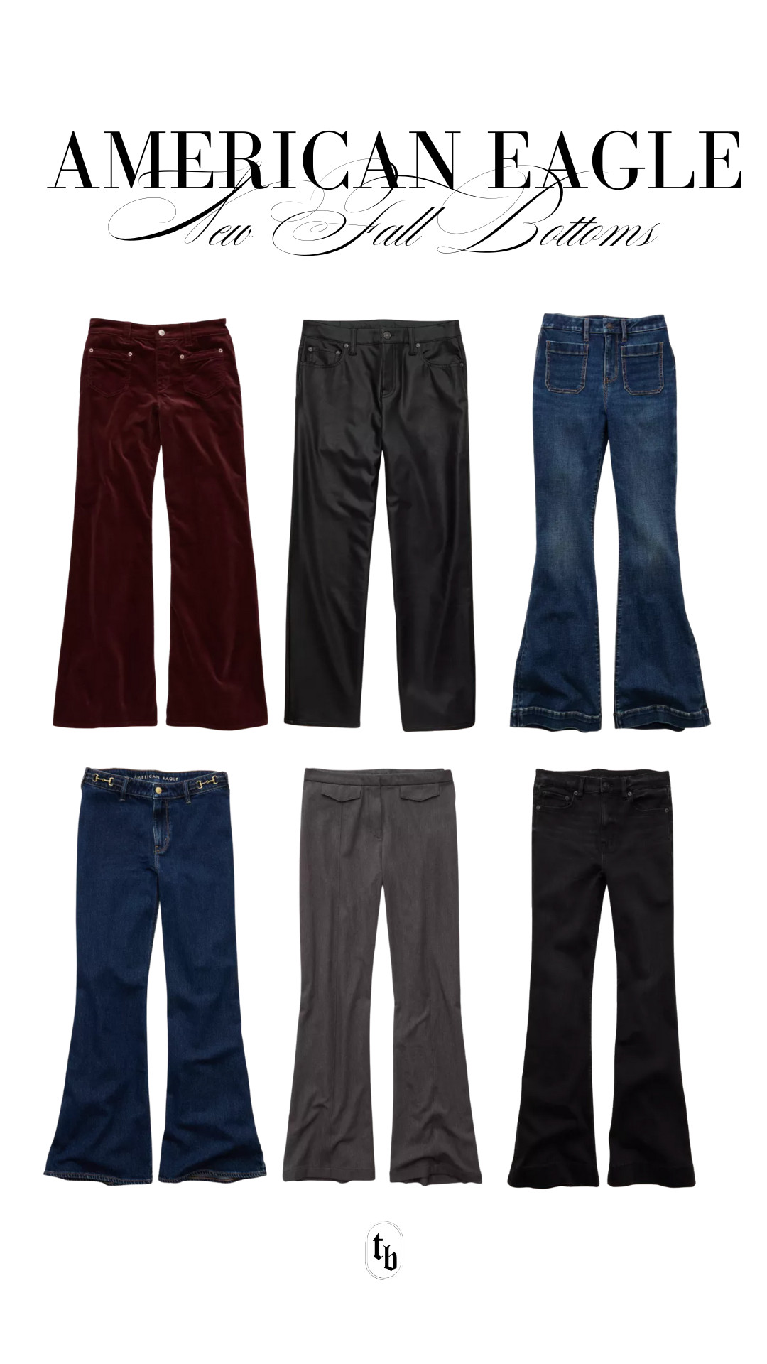 New American Eagle Pants! 

 

#LTKStyleTip