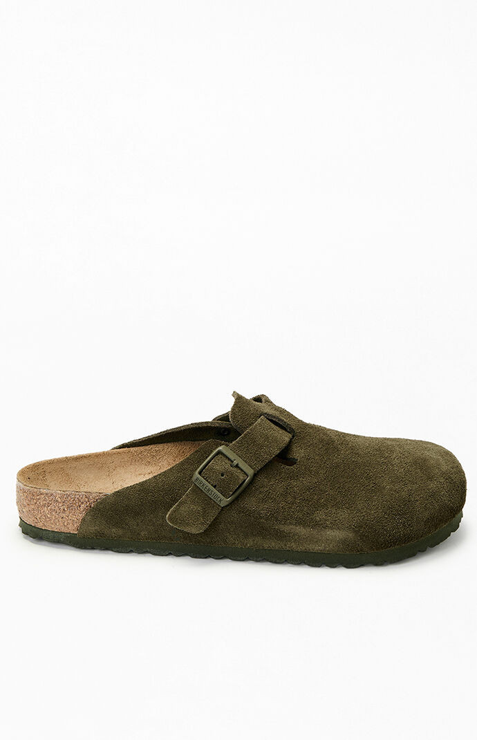 Birkenstock Boston Soft Footbed Clog Thyme in Green - Size 13 | PacSun