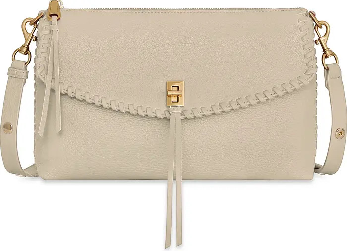 Darren Top Zip Leather Shoulder Bag | Nordstrom