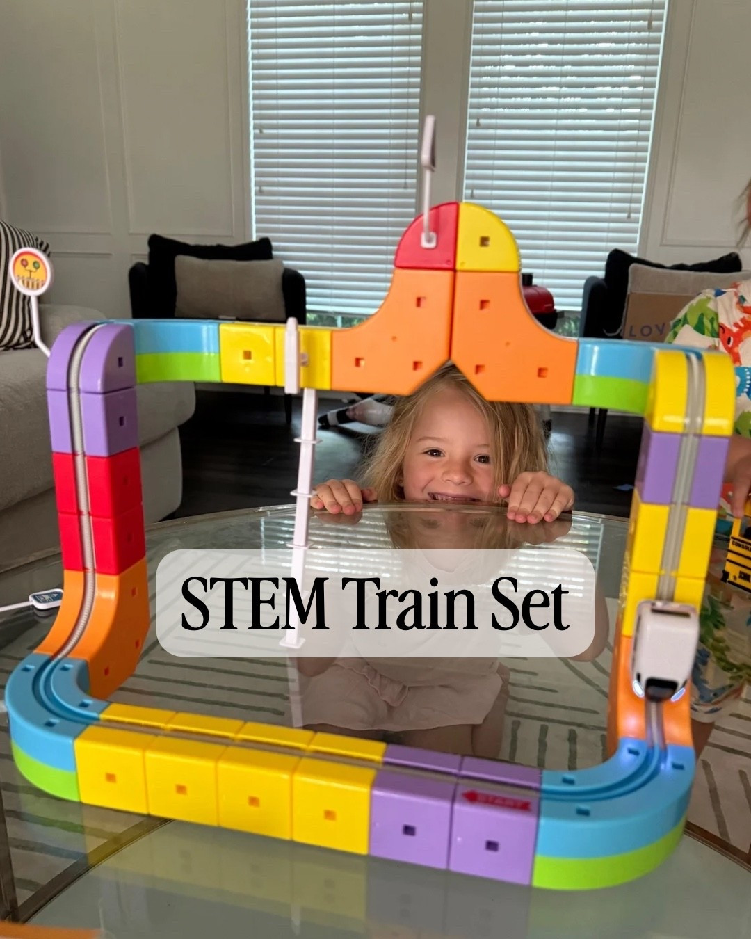 This stem train set defies gravity and has kept both of my kids engaged way longer than I expected! 

It works early engineering and programming skills while still being fun and easy for young kids to interact with.

#LTKmomlife #LTKKids