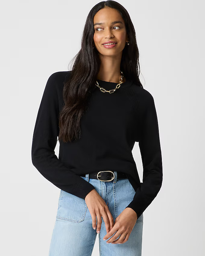 Wool-blend boyfriend sweater | J.Crew Factory