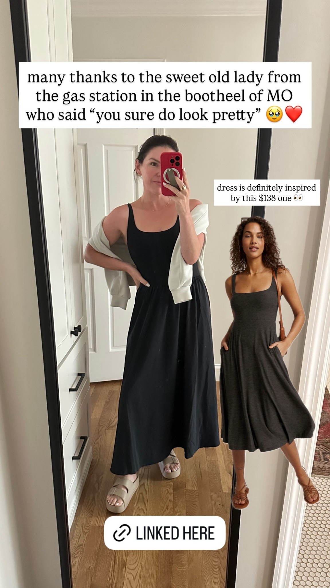 many thanks to the sweet old lady from the gas station in the bootheel of MO who said "you sure do look pretty" 🥹❤️

#LTKTravel #LTKActive #LTKSeasonal