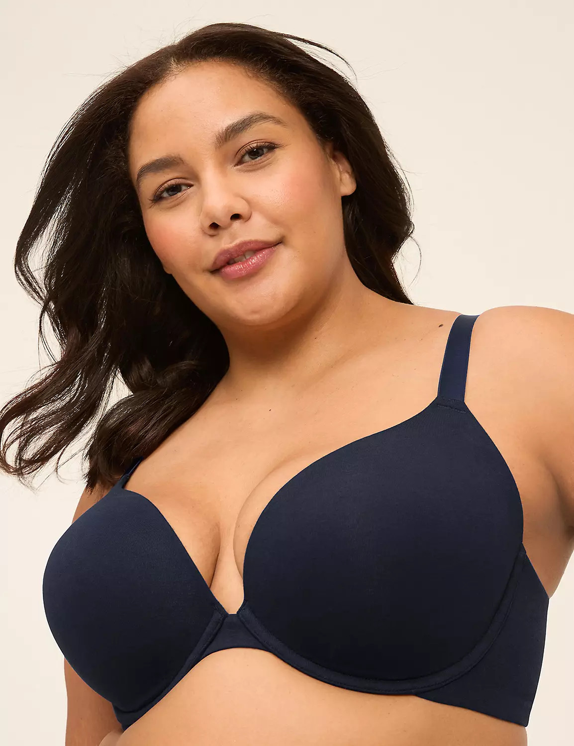 Cotton Boost Plunge Bra | Lane Bryant (US)