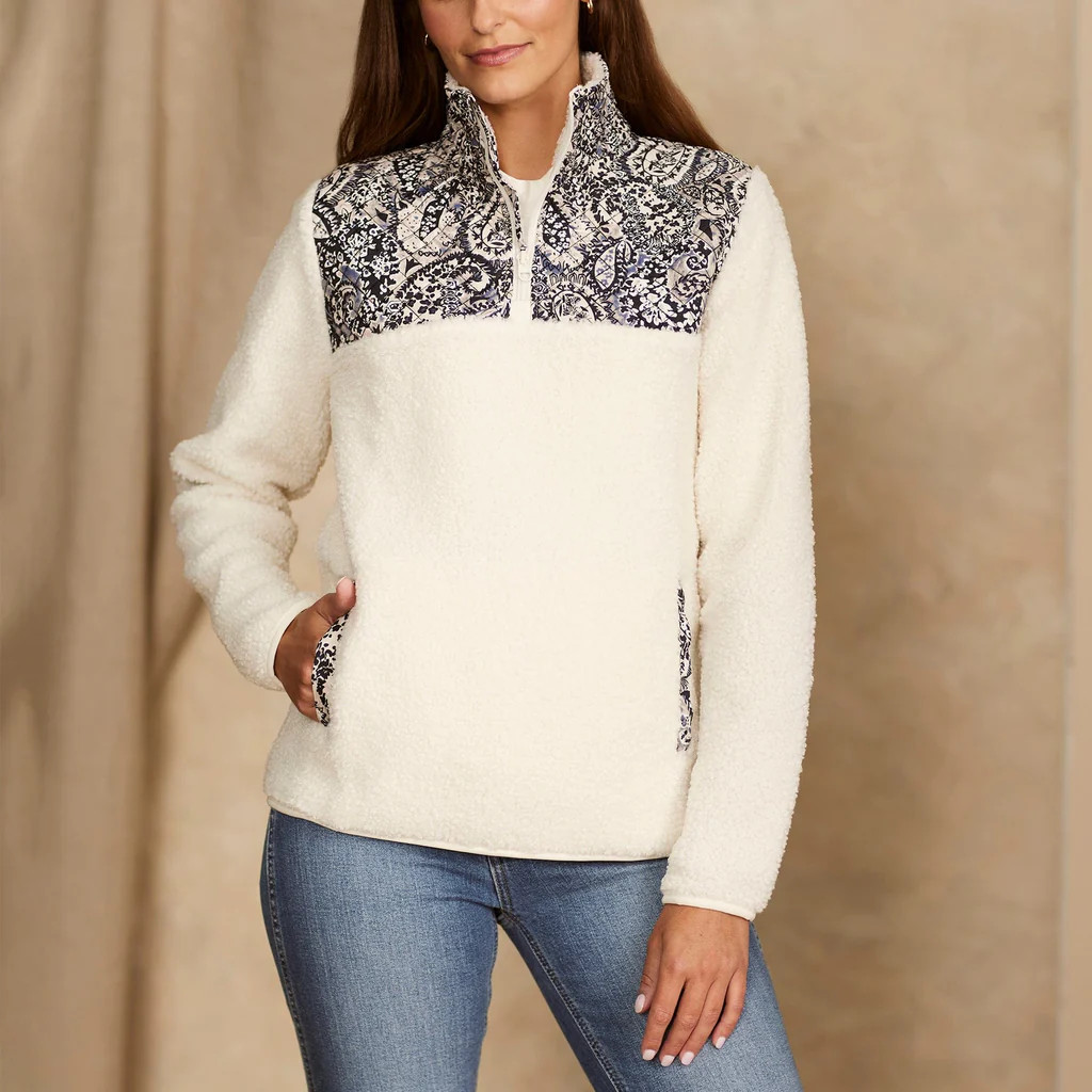 Teddy Fleece Pullover | Vera Bradley