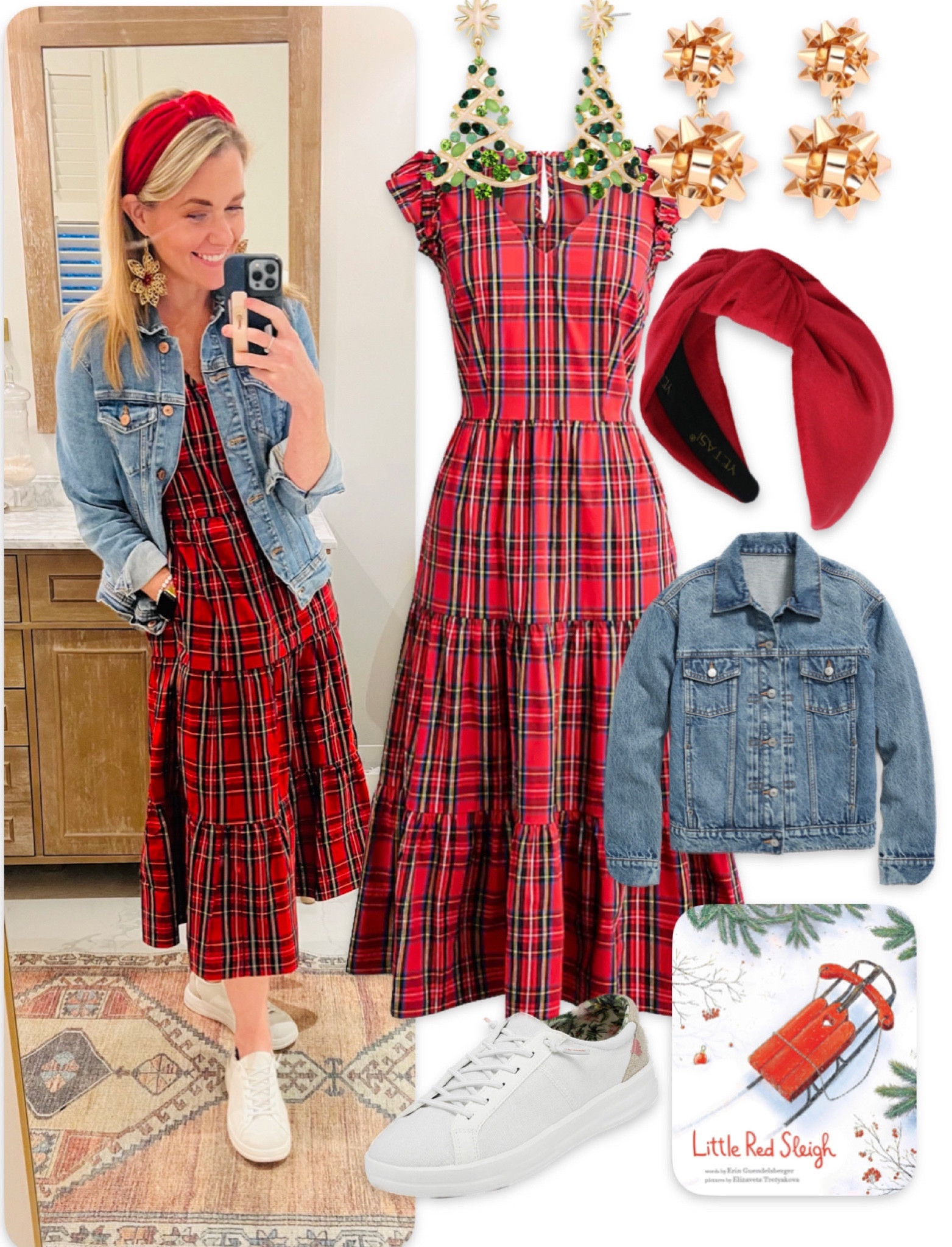 Not to brag, but a student called me a “Christmas princess” today! Use the code SALE60 for the dress! 

#LTKSeasonal #LTKsalealert #LTKHoliday