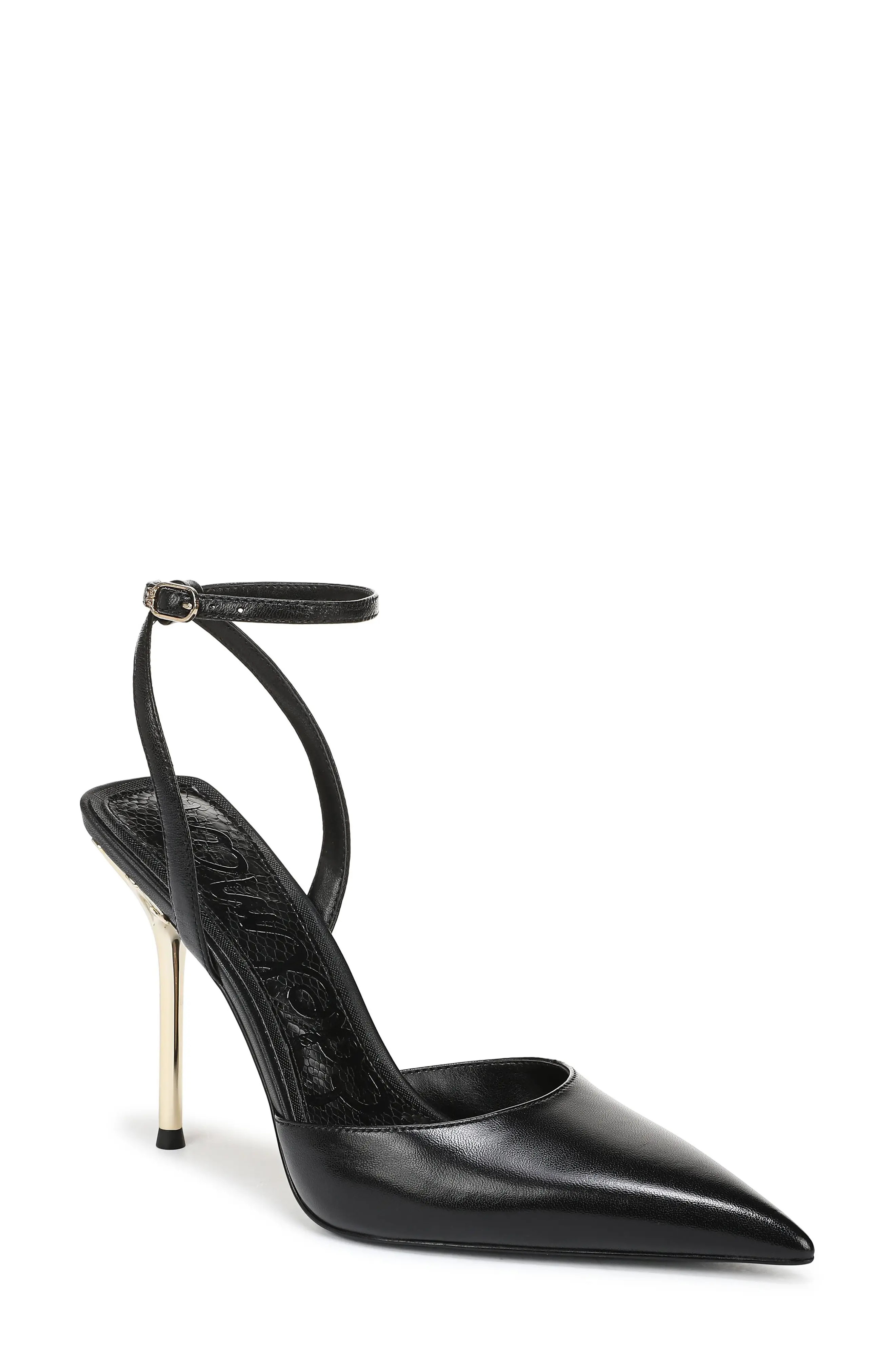 Sam Edelman Ankle Strap Pointed Toe Pump (Women) | Nordstrom | Nordstrom