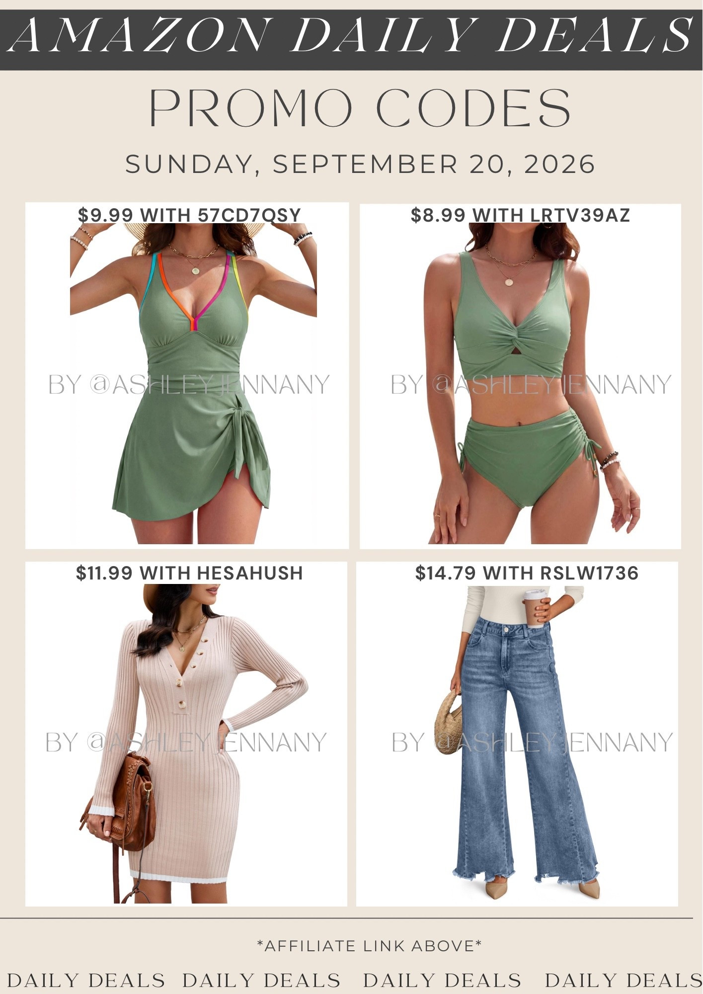 Amazon deals

#LTKSeasonal #LTKSaleAlert #LTKSwim