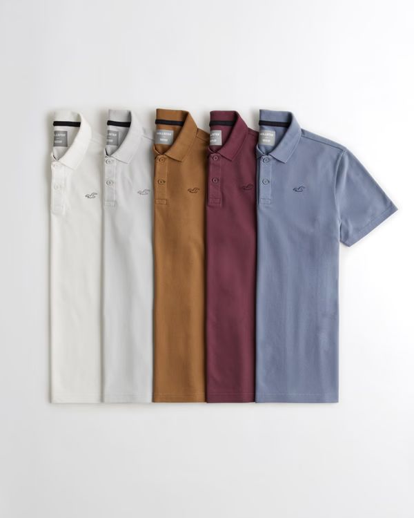 Logo Icon Polo 5-Pack | Hollister (US)