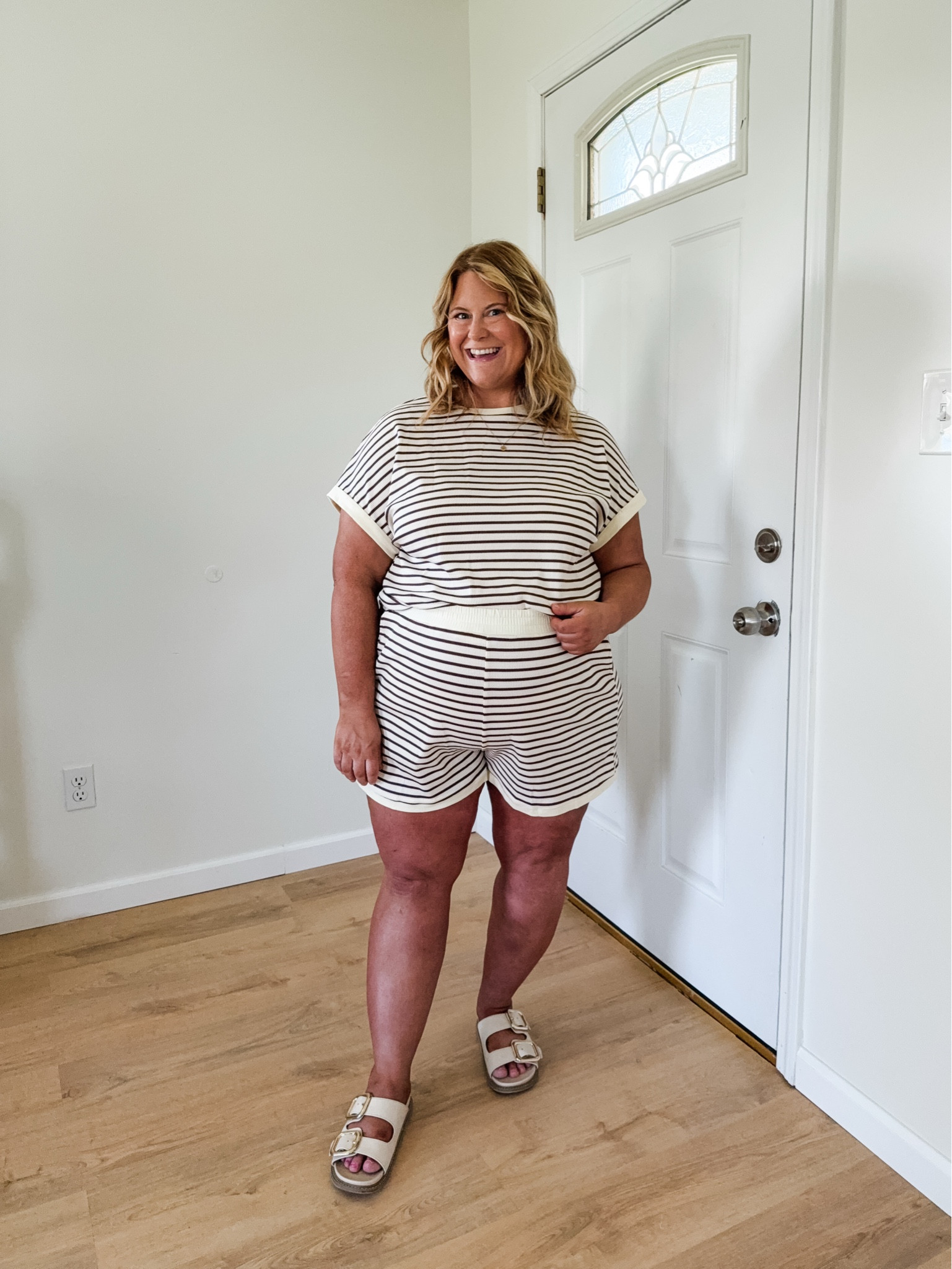Wearing an XXL in my matching set - perfect for pregnancy and postpartum

#LTKBump #LTKMidsize #LTKSeasonal