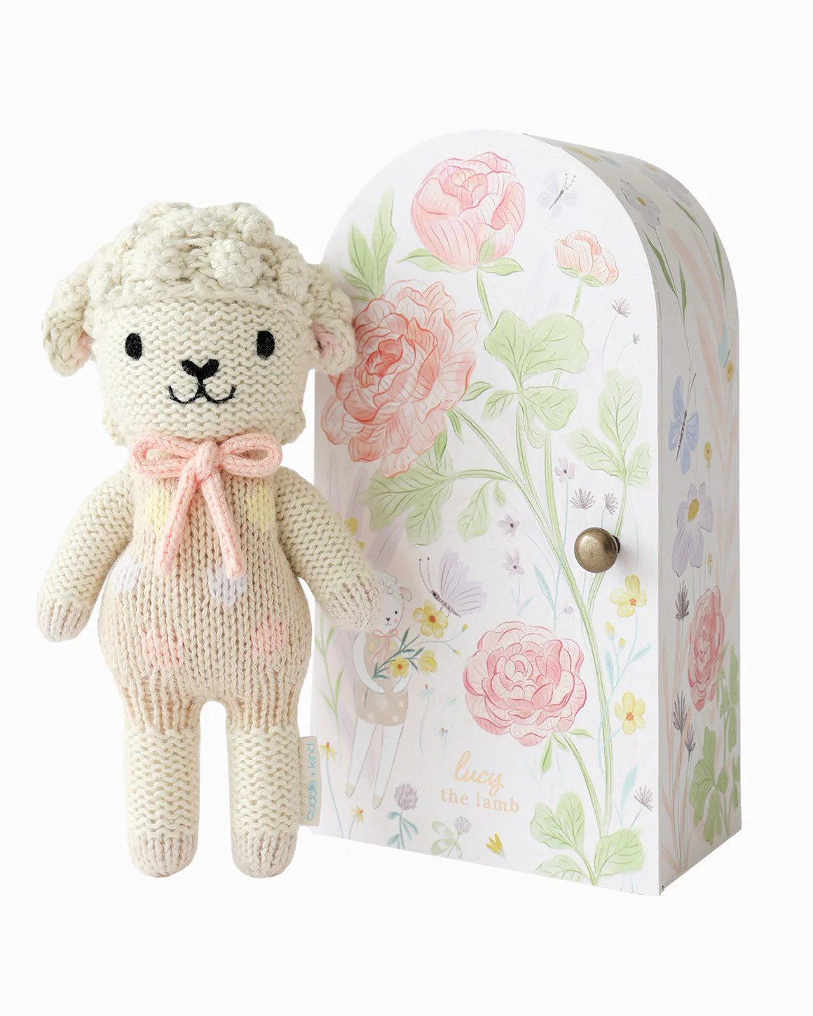 Tiny Lucy the lamb (pastel) | cuddle+kind