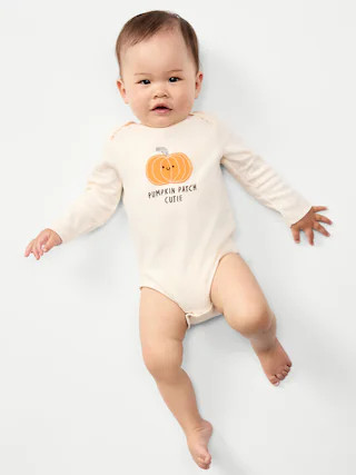 Long-Sleeve Graphic Bodysuit for Baby | Old Navy (US)