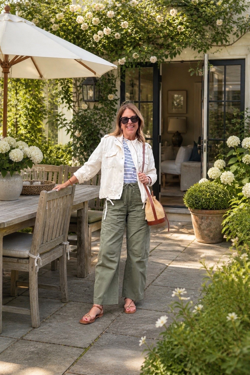 Casual outfit from my camera roll

Pistola pants fit big; if between sizes, size down.
Jacket & t-shirt fit tts.  I'm wearing size XS. 

@SEZANE @Madewell @Pistola Denim

#LTKxMadewell #LTKSaleAlert #LTKOver40