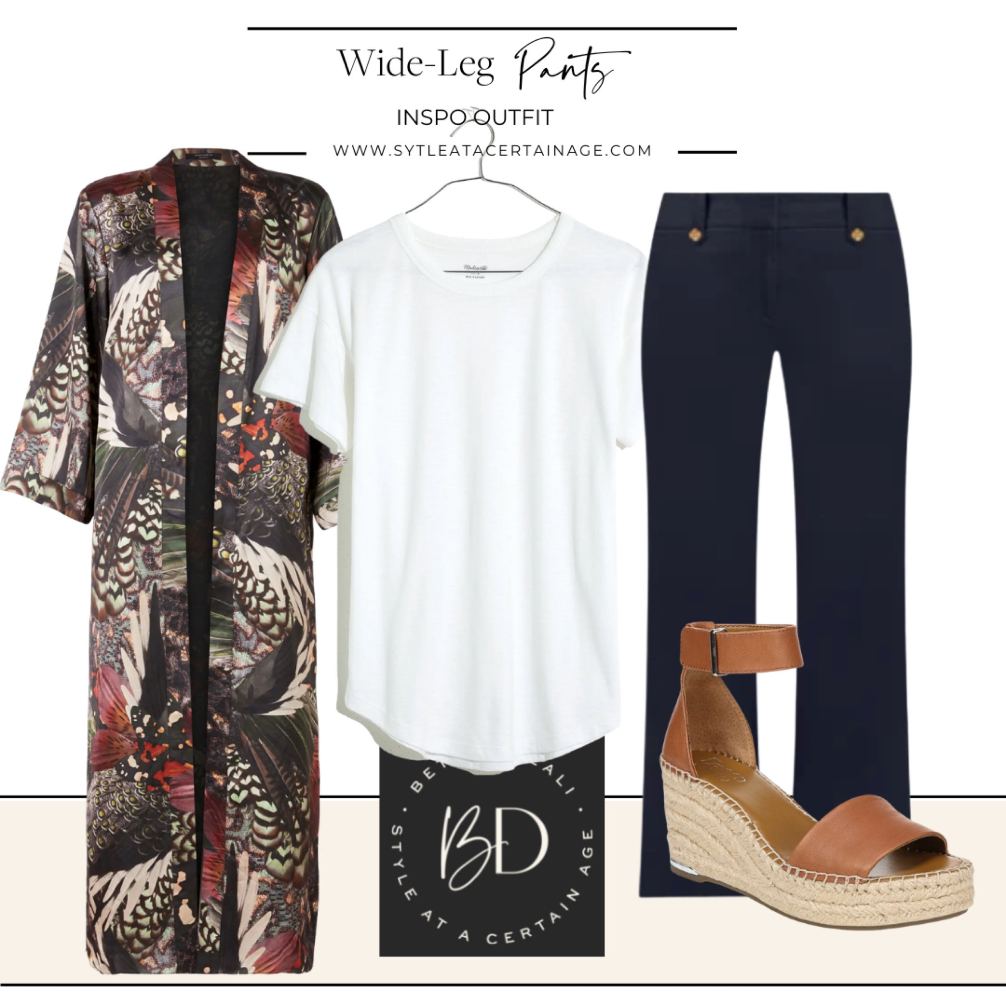 Talbots wide leg pants inspiration outfit

#LTKU #LTKSeasonal #LTKFind