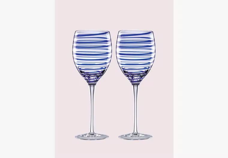 Charlotte Street Wine Glass Pair | Kate Spade (US)