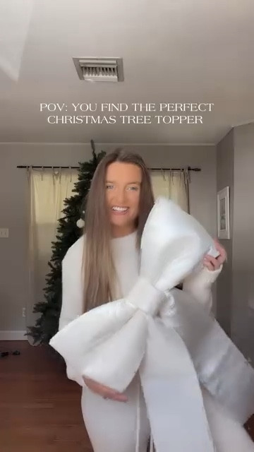 Christmas Bow Tree topper is on SALE!!! 

#LTKSeasonal #LTKHoliday #LTKHome