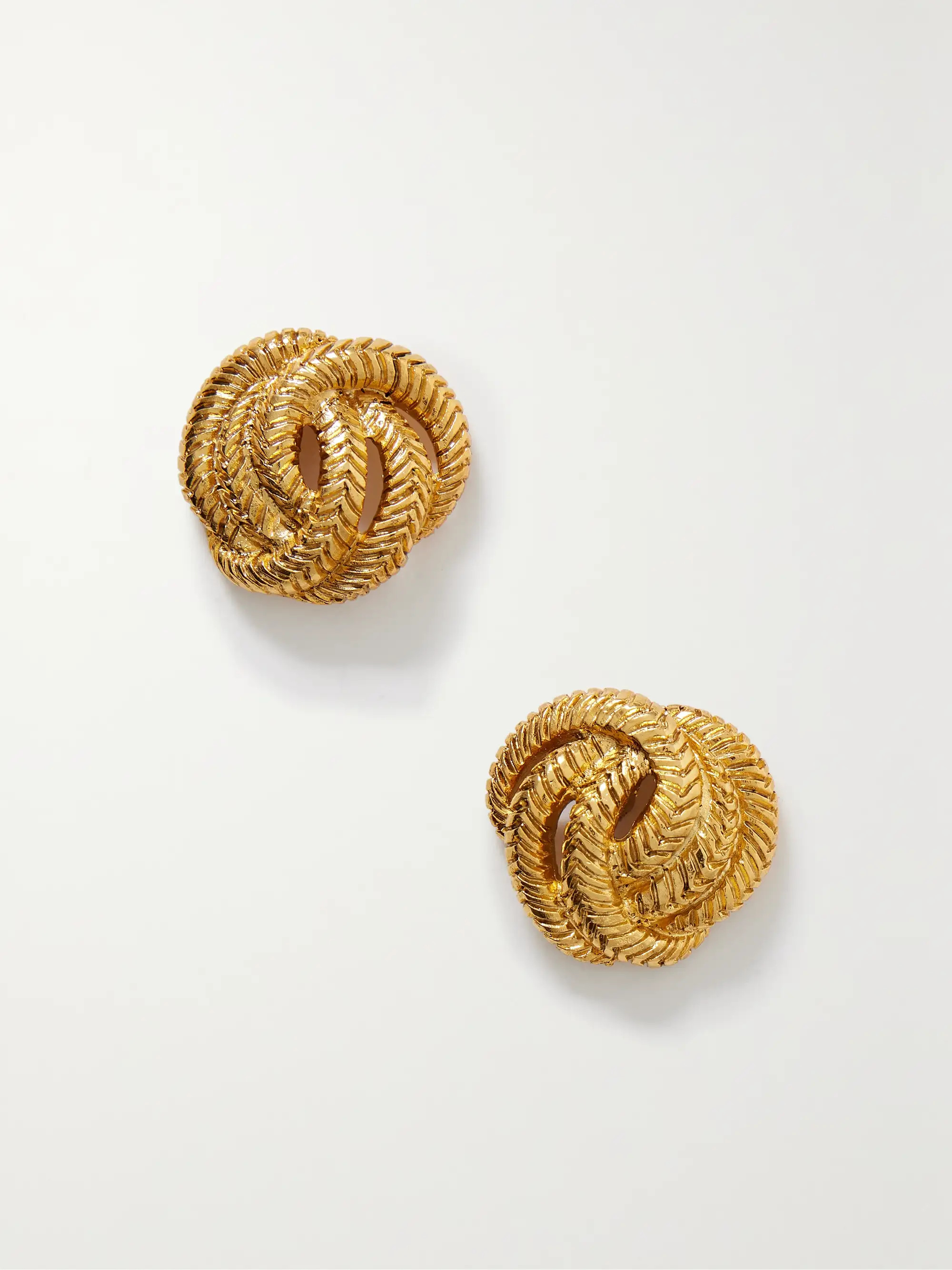 Elaina gold-plated earrings | NET-A-PORTER (UK & EU)