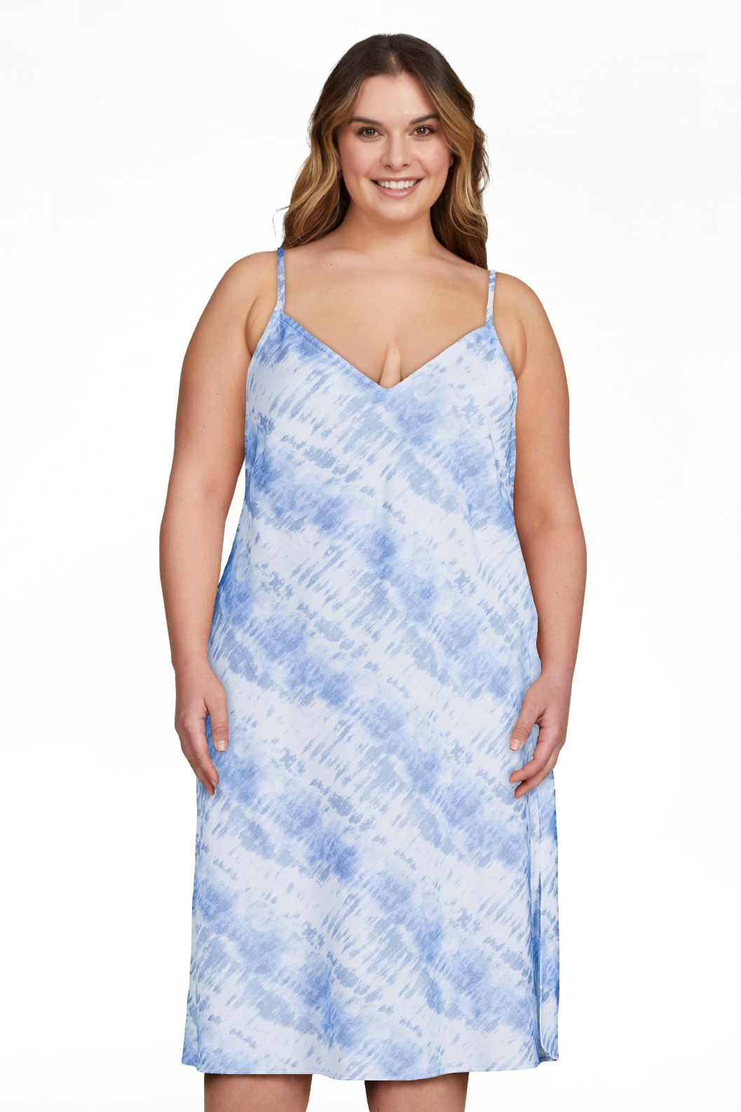 Time and Tru Women's Bias Cut Slip Dress | Walmart (US)
