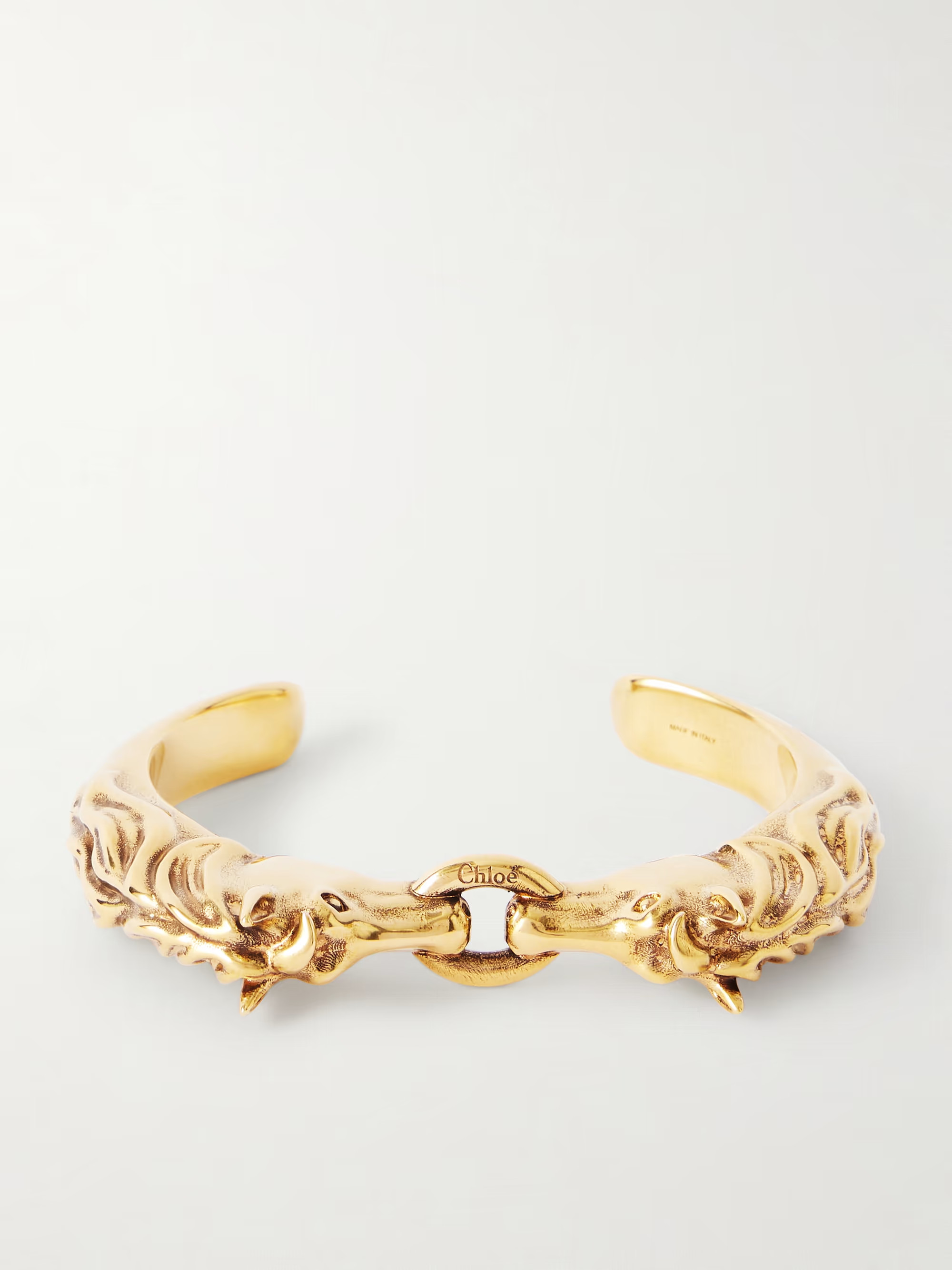 Gold-tone cuff | NET-A-PORTER (US)