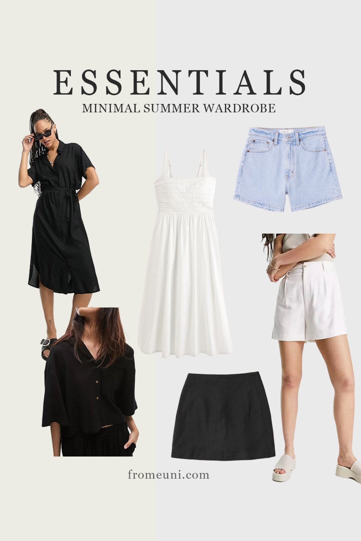 ASOS // Abercrombie// summer essentials// basic clothes // capsule wardrobe // minimal clothing

#LTKSeasonal #LTKsalealert #LTKstyletip