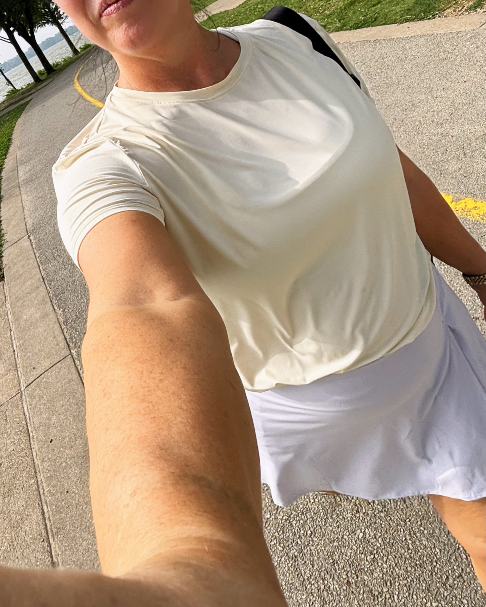 Havenot stopped wearing this activewear from @hm . Moisture wicking. Pastel colors. Tennis skirt in lilac and buttermilk yellow top. And my new fave tan @isleofparadise and @Salomon whisper sneakers. 



#LTKActive #LTKselfcare #LTKfitnessgoals