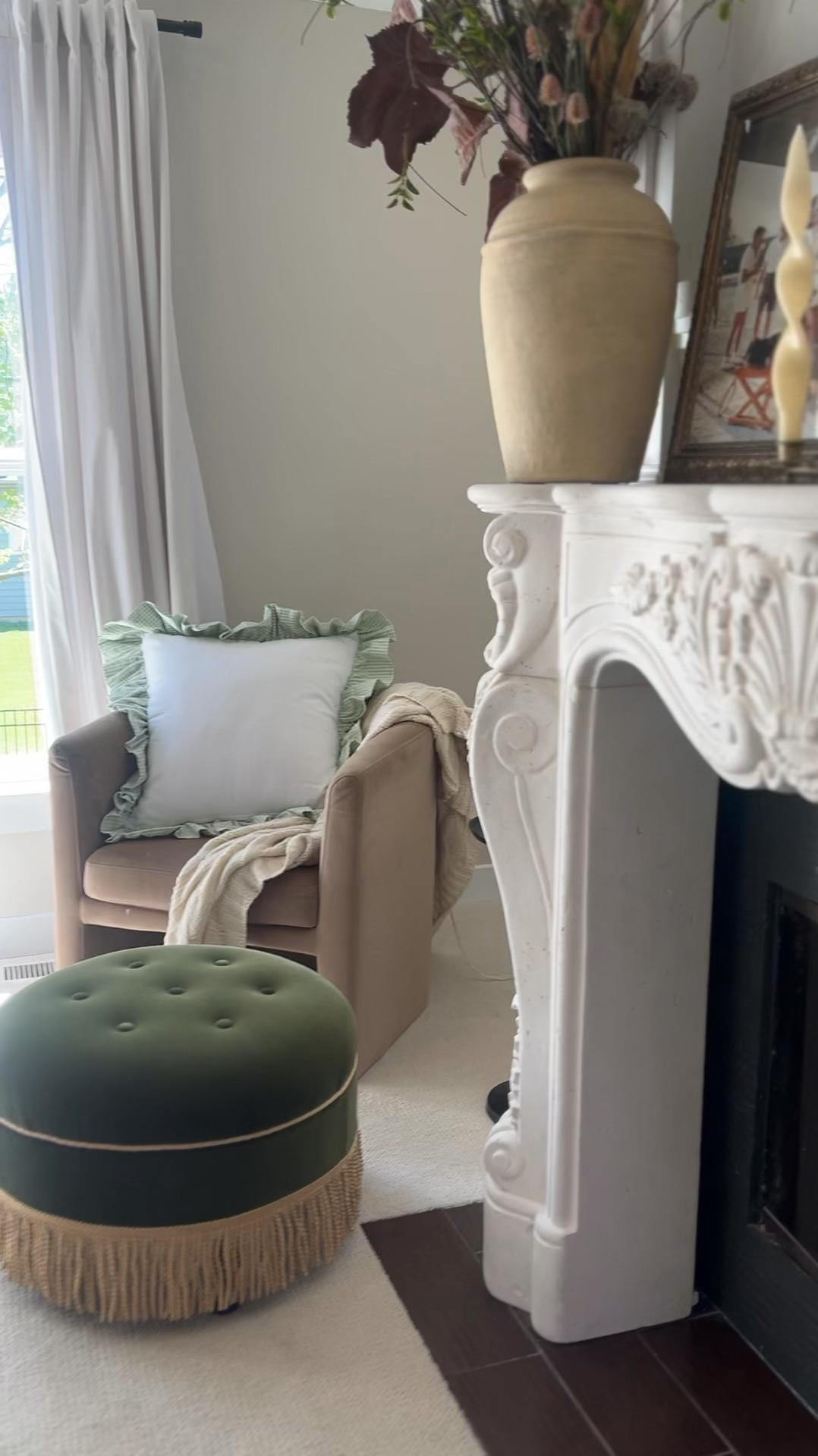 Fringe ottoman for under $100! So many colors and patterns to choose from! A vintage inspired look for a fraction of the price! #amazonfinds #fringe #otfoman

#LTKsalealert #LTKhome