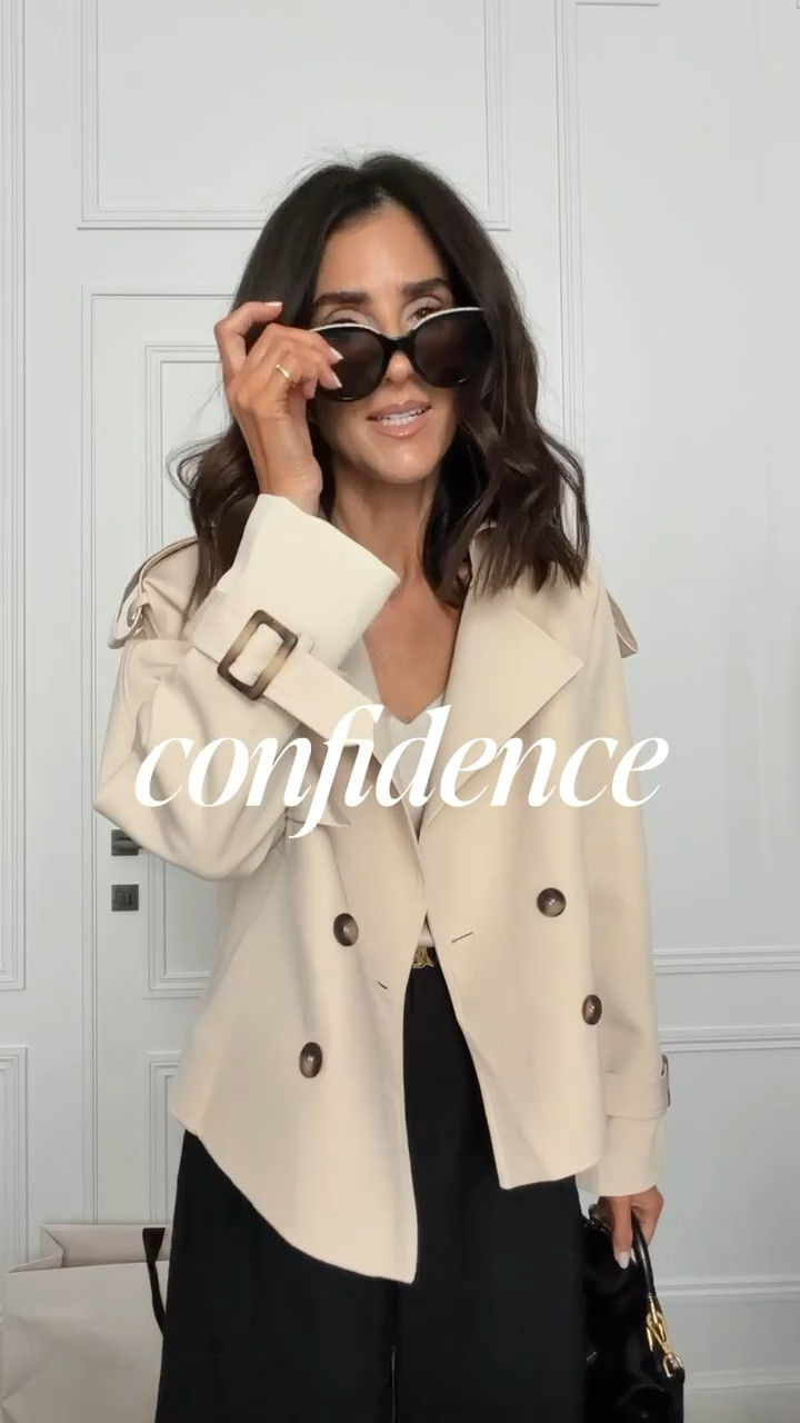 I absolutely love this cropped trench coat! It’s so good, budget friendly and chic. Styled it with my satin tank top (XS) and Zara trousers(XS)
StylinByAylin, Aylin #zara #amazon #nordstrom #ootd #outfit

#LTKBeauty #LTKStyleTip #LTKSeasonal