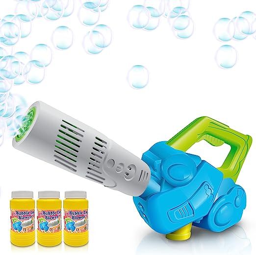 ArtCreativity Bubble Leaf Blower for Toddlers, Kids Bubble Blower Machine, Outside Outdoor Play T... | Amazon (US)